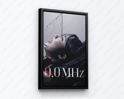 0.0MHz Horror Movie Poster Canvas