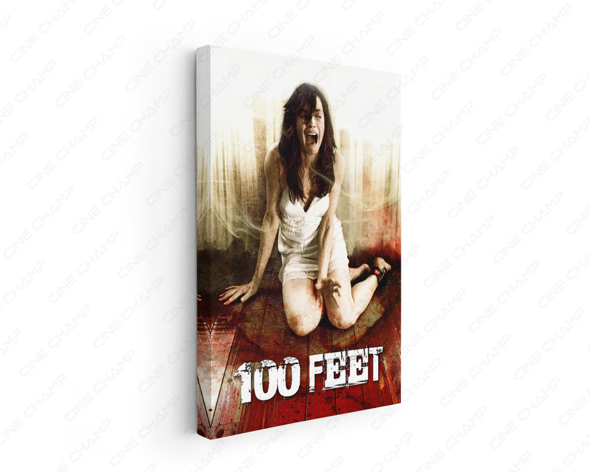 100 Feet Canvas Wall Art Famke Janssen Ghost Horror Home Decor