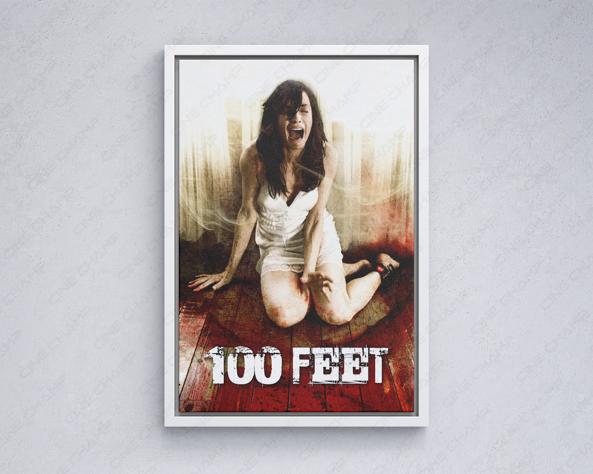 100 Feet Canvas Wall Art Famke Janssen Ghost Horror Home Decor