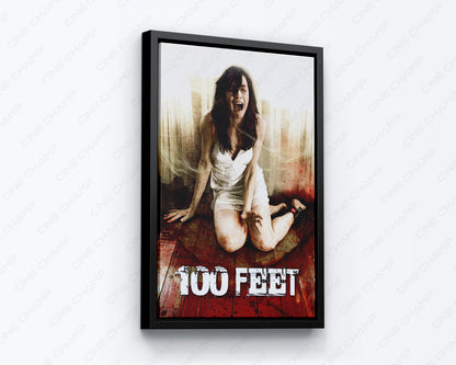 100 Feet Canvas Wall Art Famke Janssen Ghost Horror Home Decor