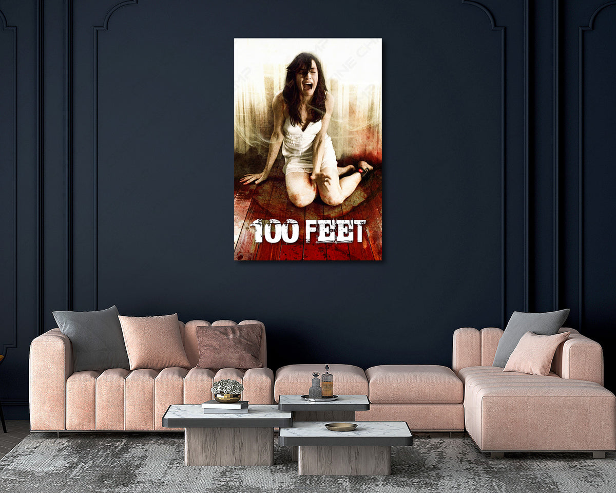 100 Feet Canvas Wall Art Famke Janssen Ghost Horror Home Decor