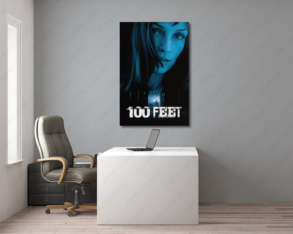 100 Feet Canvas Wall Art Haunted House Horror Movie Home Decor