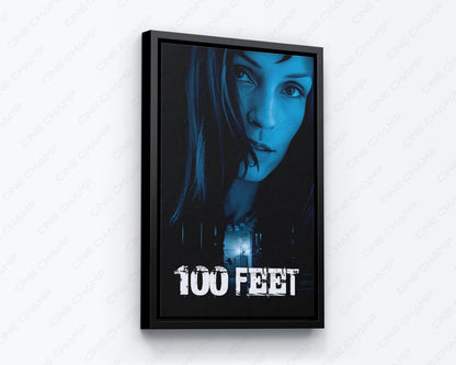 100 Feet Canvas Wall Art Haunted House Horror Movie Home Decor