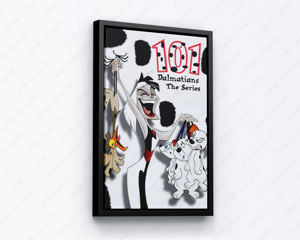 101 Dalmatians Series Canvas Wall Art Puppy Adventure Home Decor
