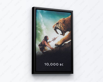 10,000 BC Framed Movie Canvas