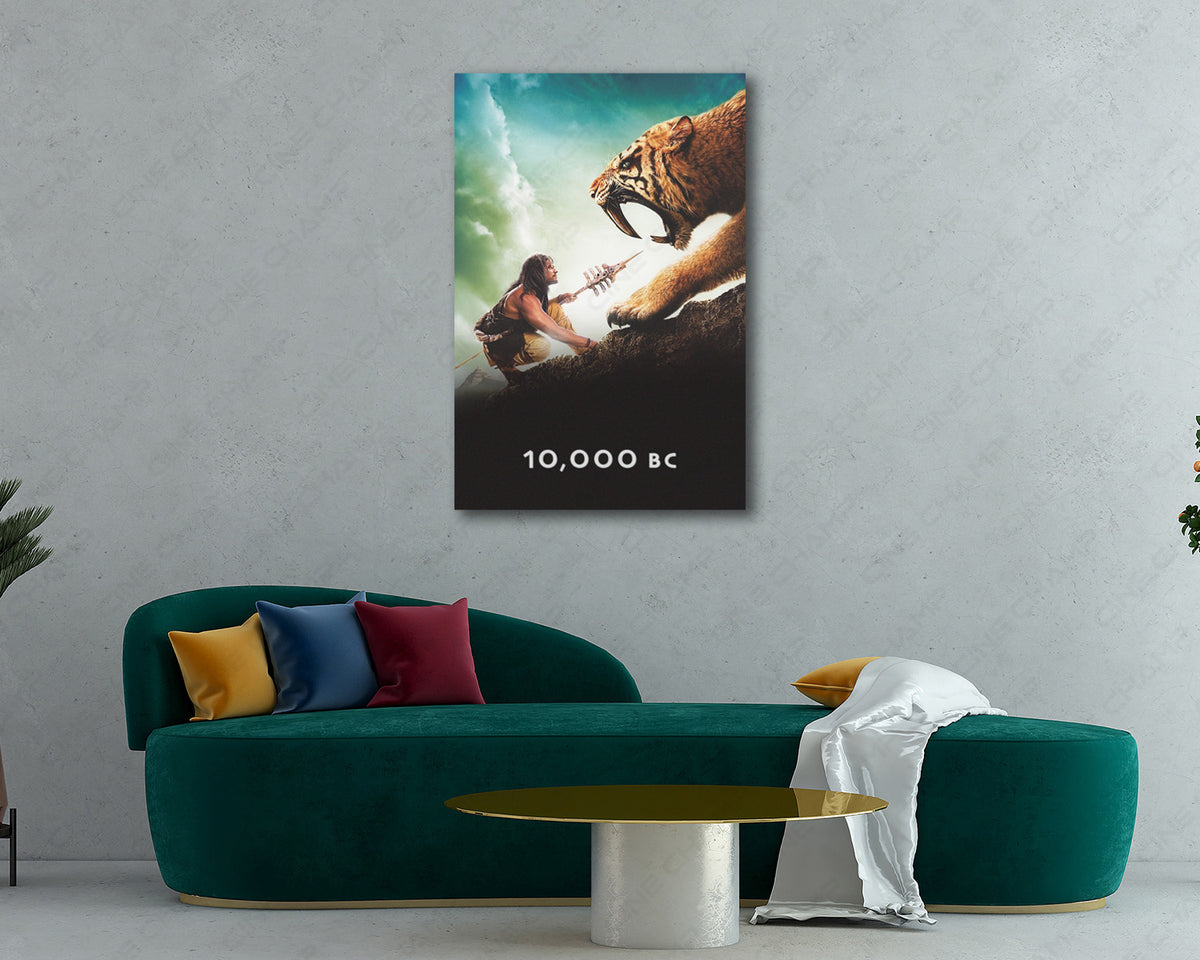 10,000 BC Movie Canvas Print