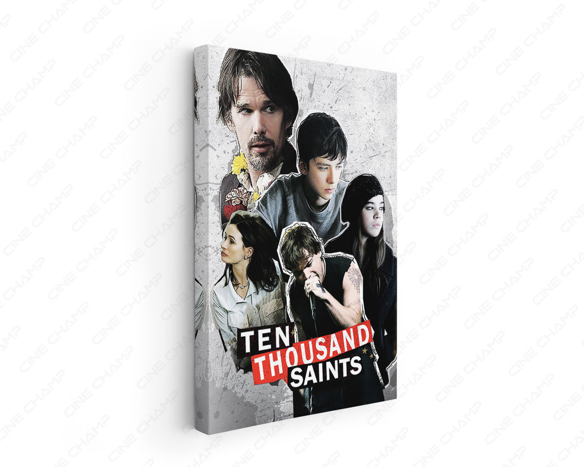 10,000 Saints Canvas Wall Art