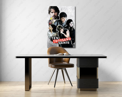 10,000 Saints Framed Canvas Art