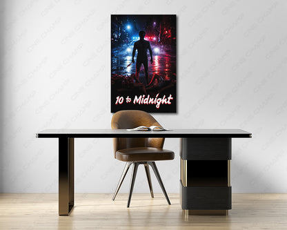 10 to Midnight Movie Canvas Print