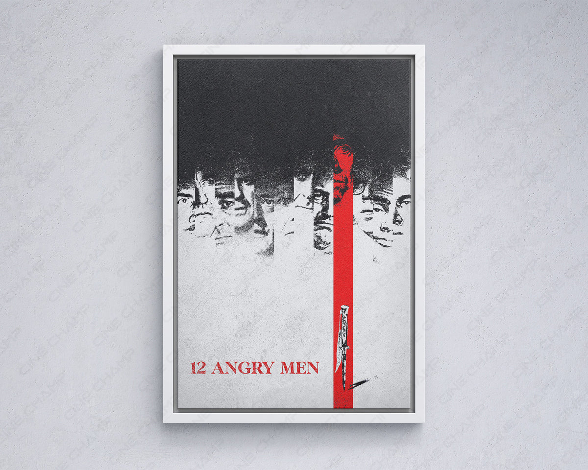 12 Angry Men Courtroom Drama Artwork