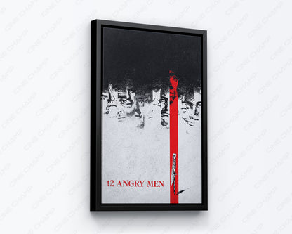 12 Angry Men Framed Canvas Art