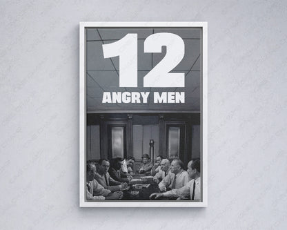 12 Angry Men Framed Film Canvas