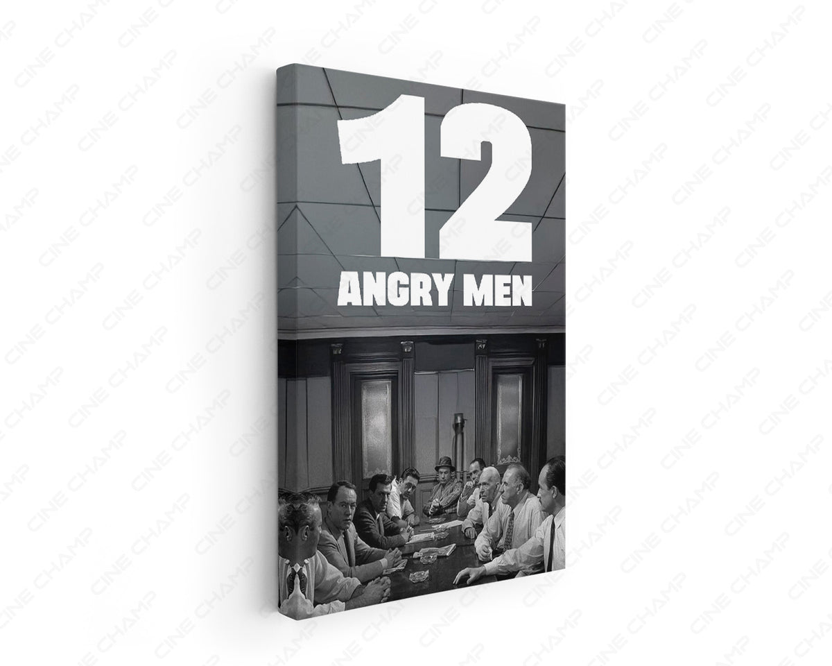 12 Angry Men Jury Room Artwork