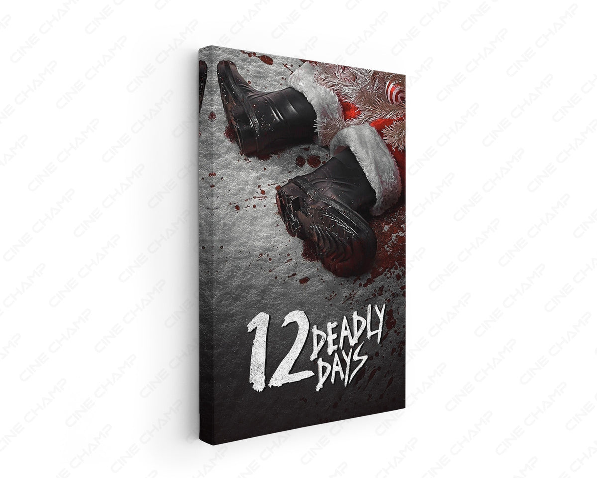 12 Deadly Days Canvas Wall Art