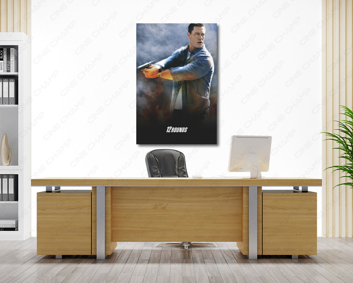 12 Rounds John Cena Canvas Print