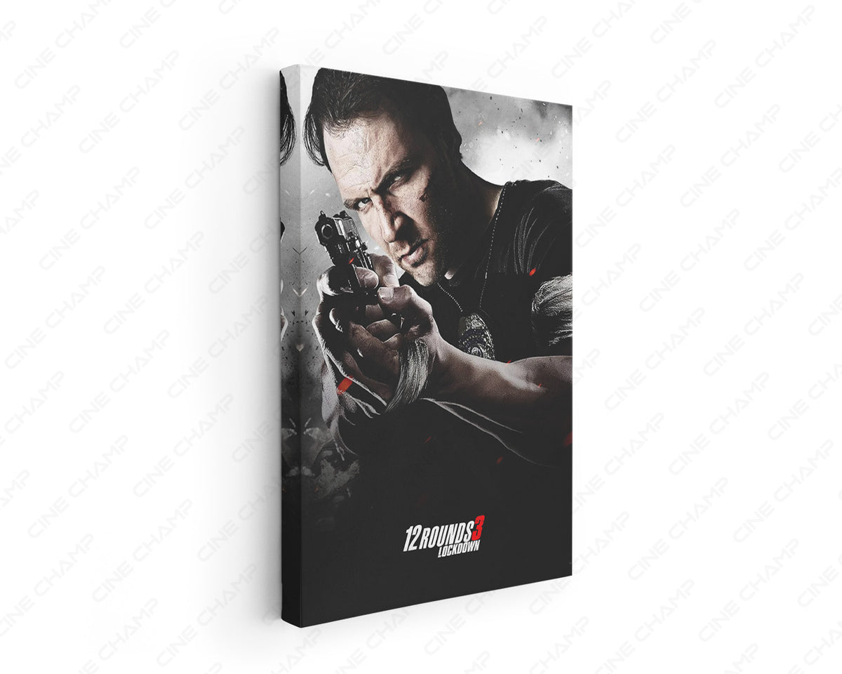 12 Rounds Lockdown Canvas Wall Art