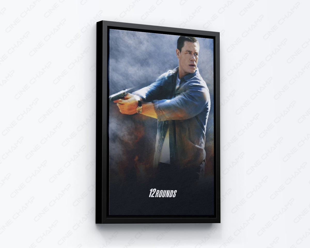 12 Rounds Thriller Poster Canvas