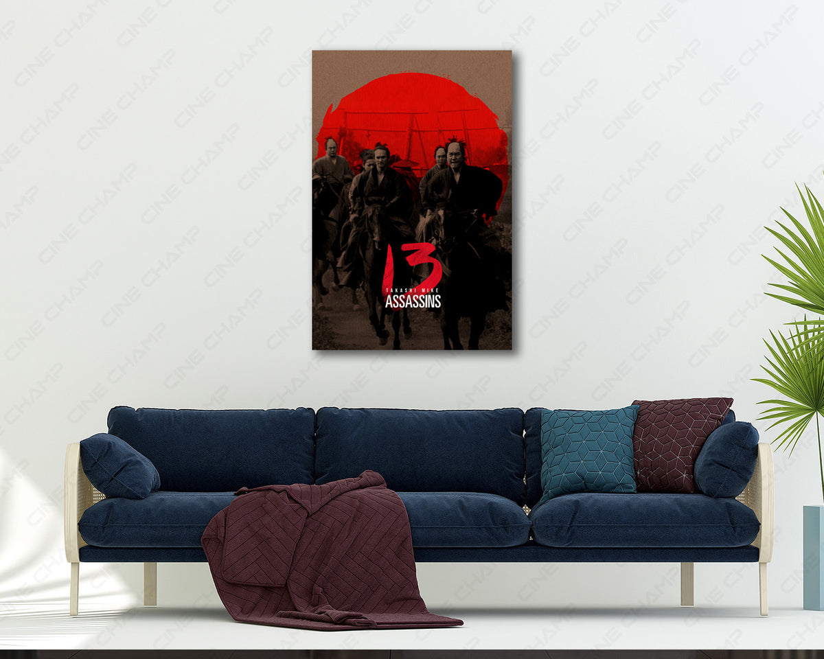 13 Assassins Samurai Canvas Print