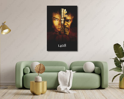 1408 Haunted Hotel Canvas Art