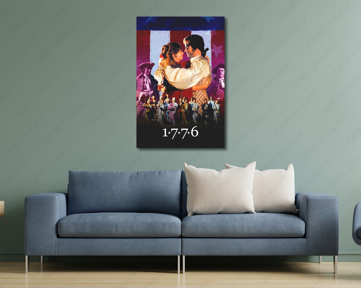 1776 Historical Movie Canvas Print