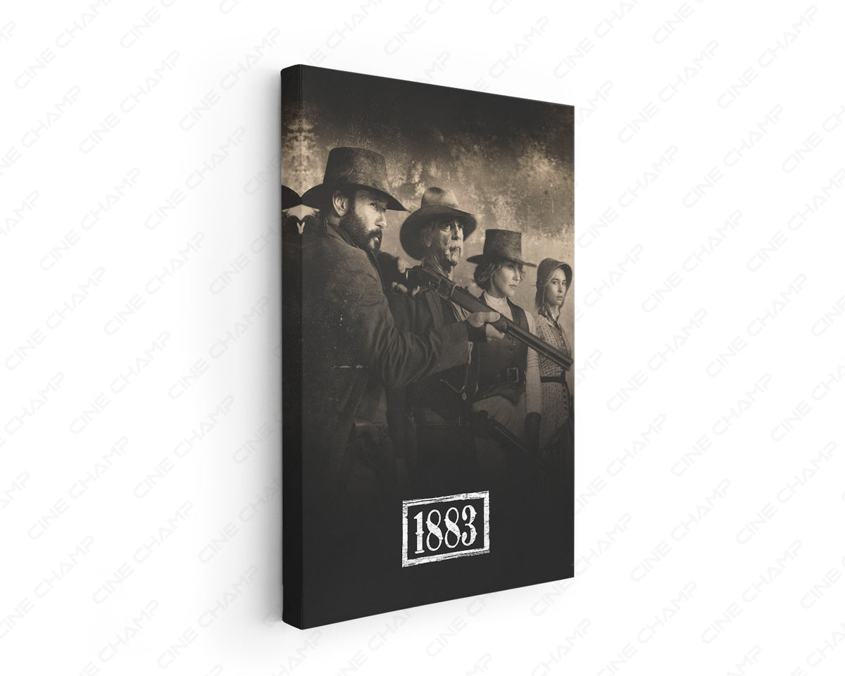 1883 Canvas Wall Art