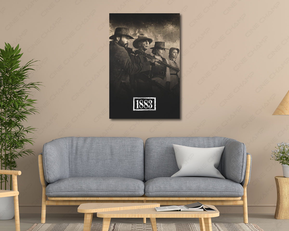 1883 Western Series Canvas Print