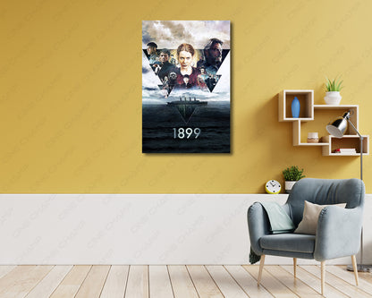 1899 Ship Voyage Wall Art