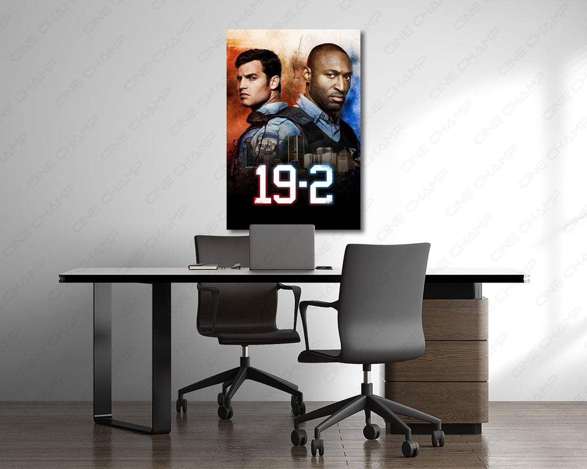 19-2 Canadian Police Drama Canvas Print
