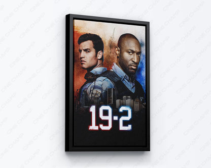 19-2 Crime Series Poster Canvas