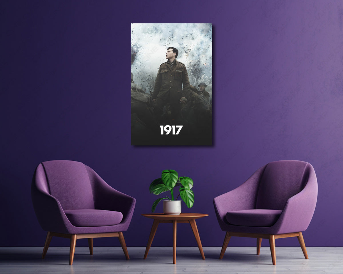 1917 Battlefield Canvas Print