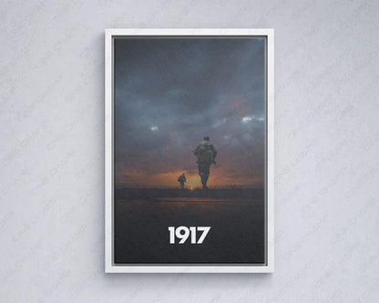 1917 Battlefield Canvas Wall Art