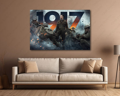1917 Cinematic Battlefield Artwork