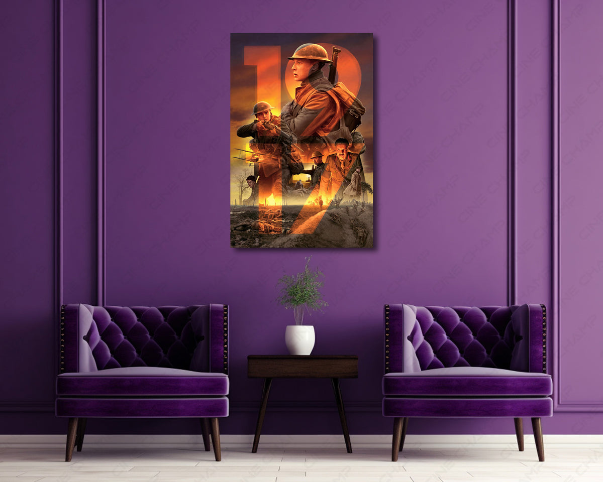 1917 Soldier Canvas Home Decor