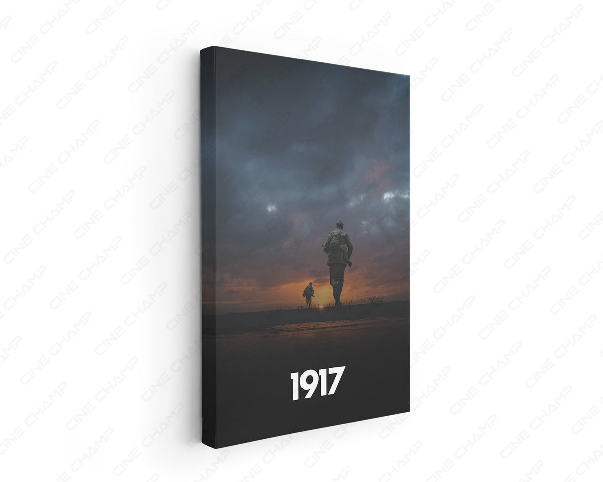 1917 Soldier Mission Canvas Print