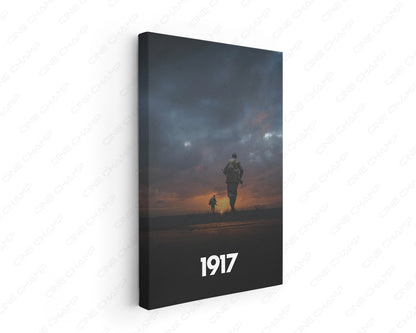 1917 Soldier Mission Canvas Print