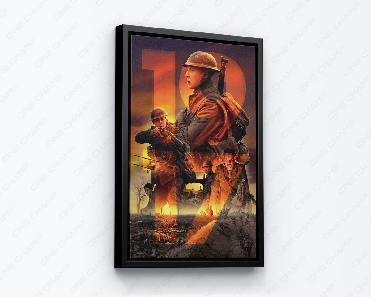 1917 Trench Warfare Canvas