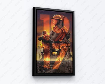 1917 Trench Warfare Canvas