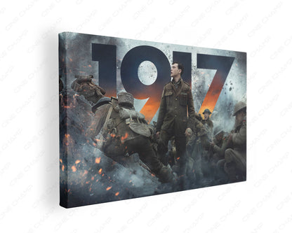 1917 War Movie Canvas Wall Art