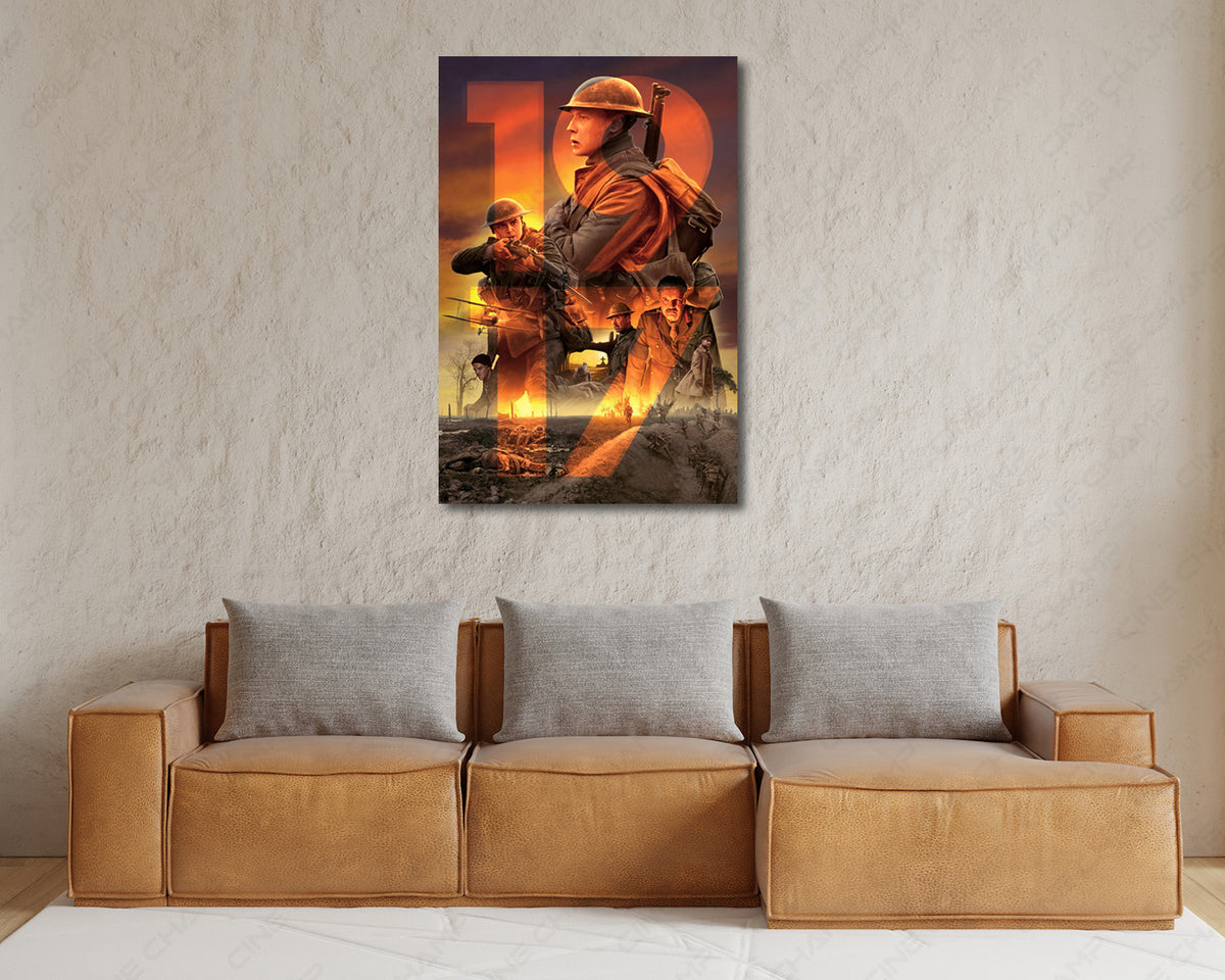 1917 World War I Canvas Artwork