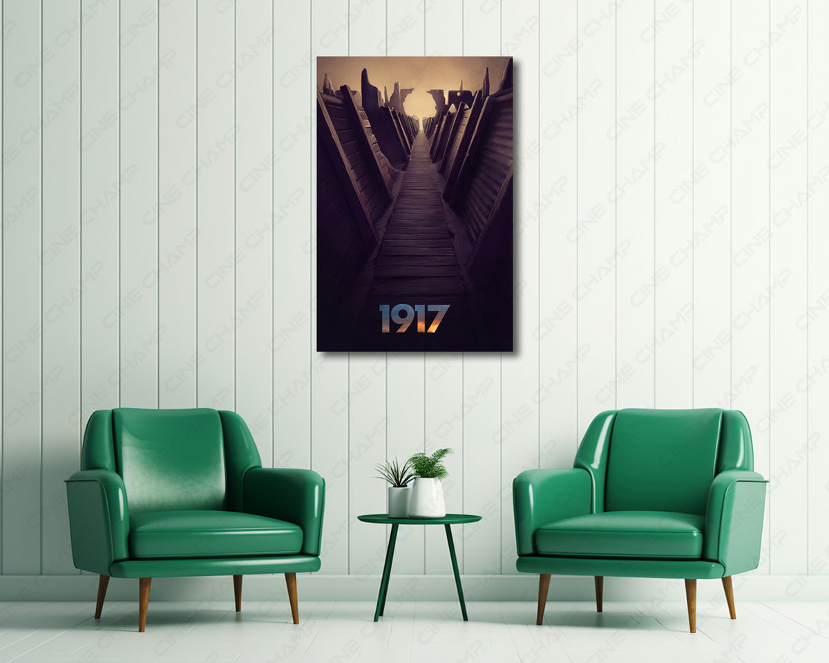 1917 World War I Movie Canvas