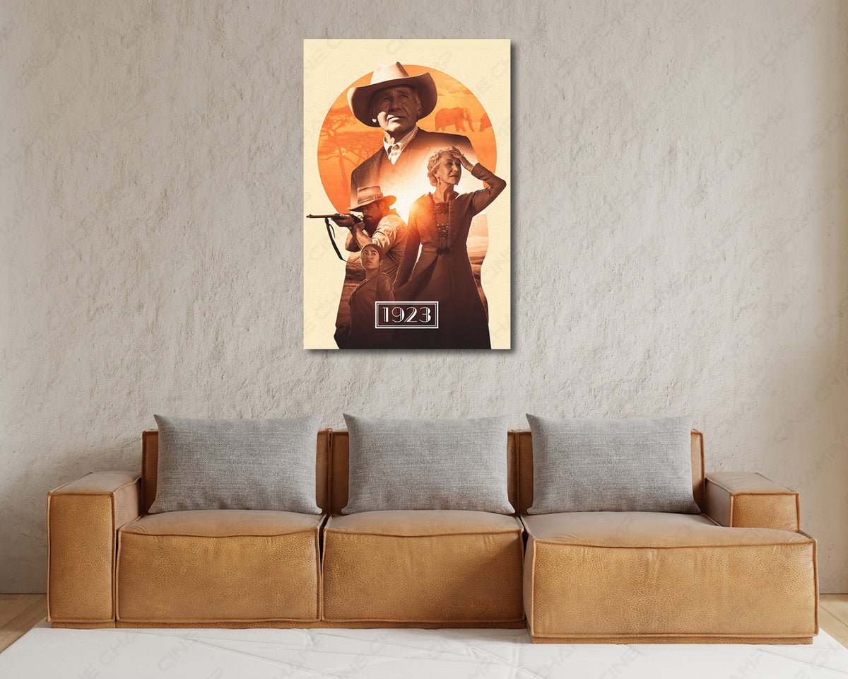 1923 Dutton Family Canvas Print