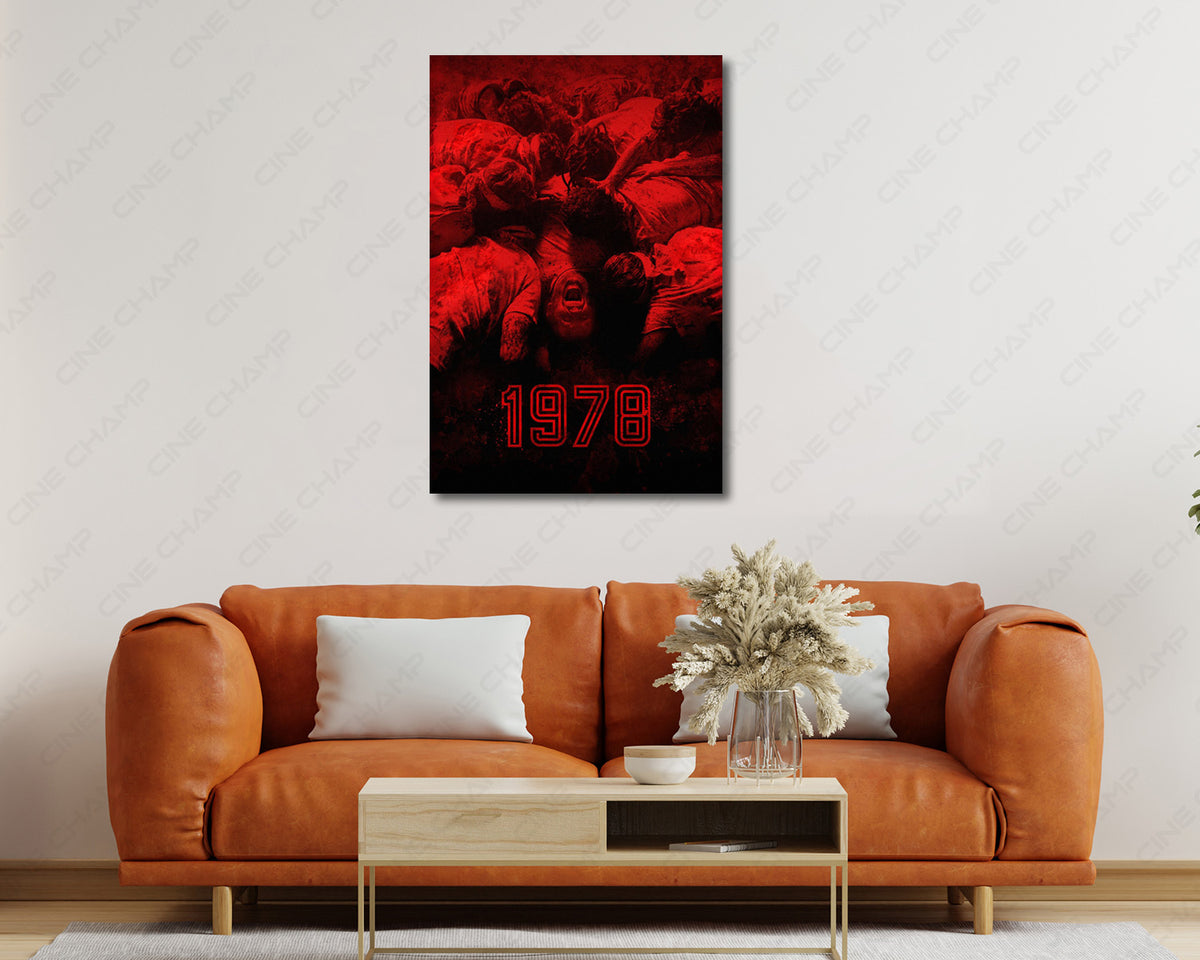 1978 Argentine Horror Movie Canvas