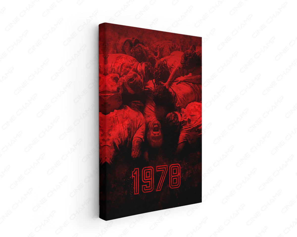 1978 Horror Canvas Wall Art