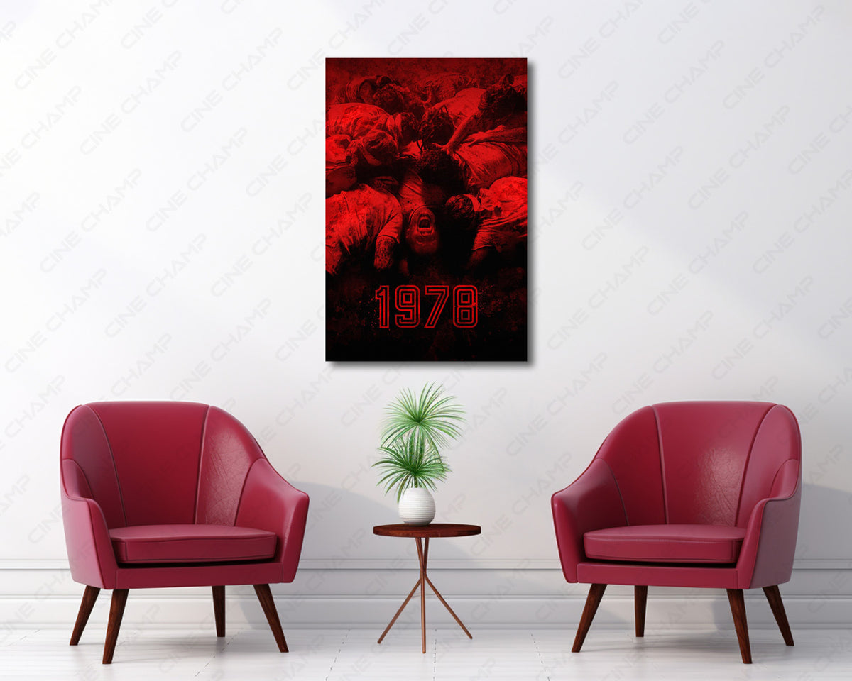 1978 Supernatural Horror Wall Artwork