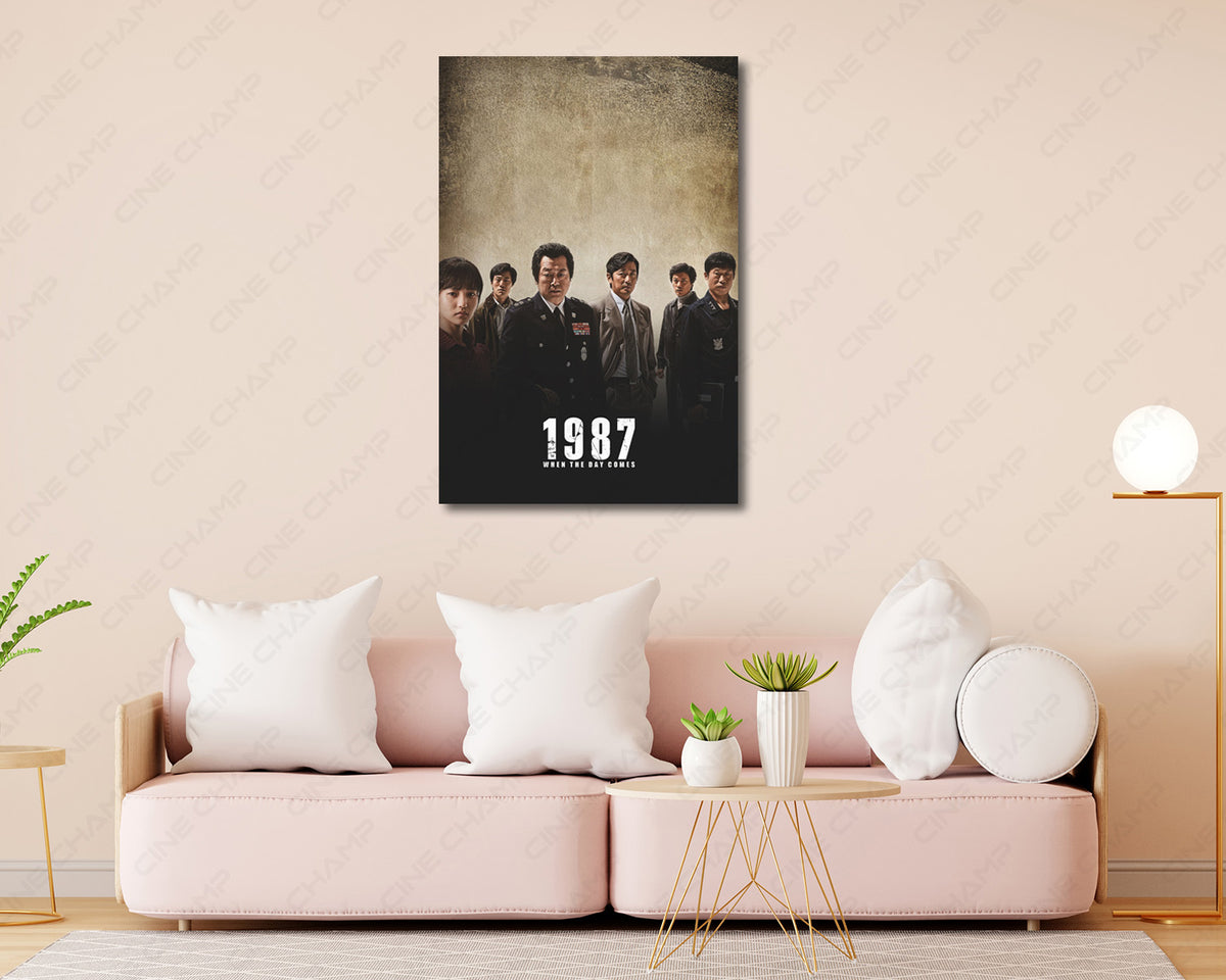1987 Korean Historical Movie Canvas