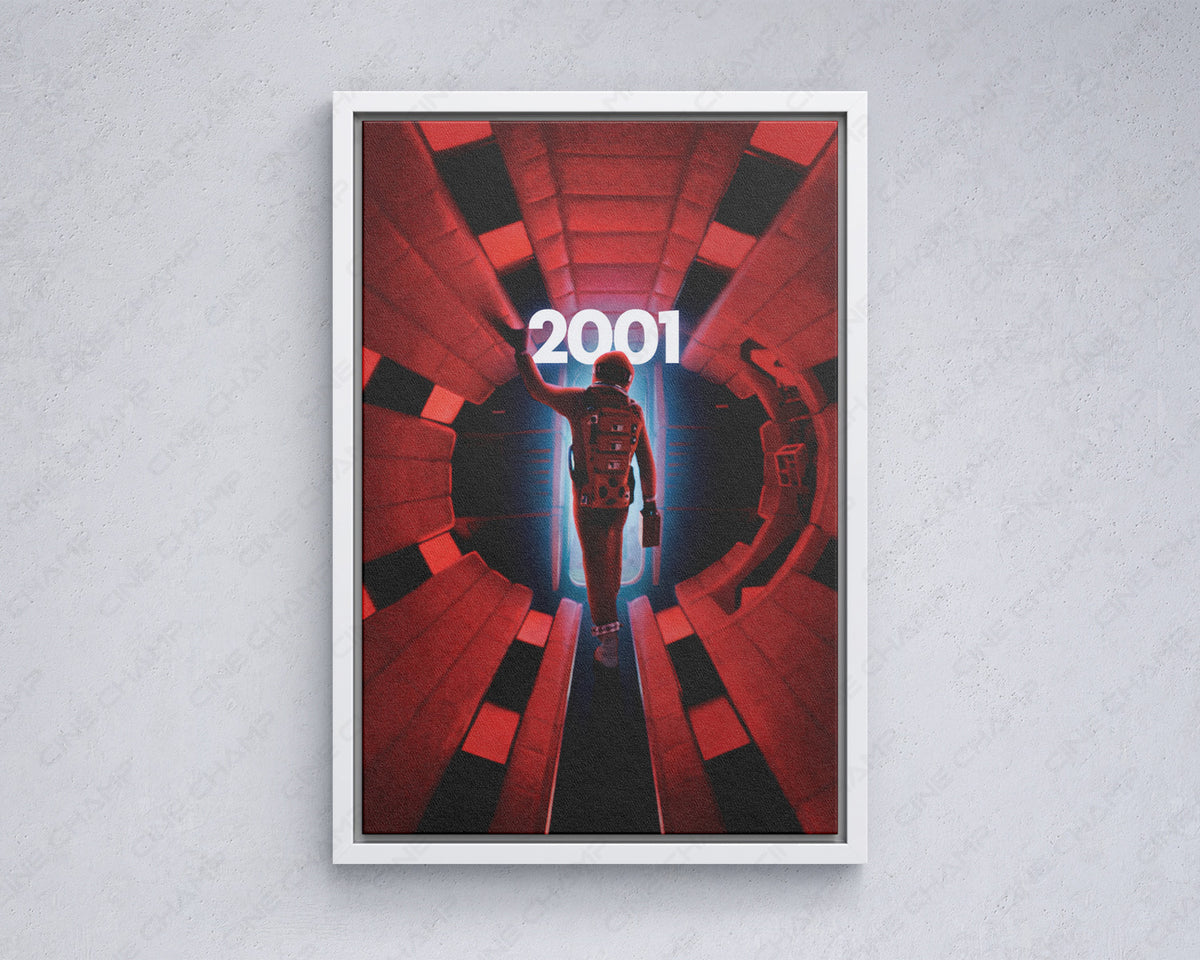 2001 A Space Odyssey Canvas Wall Art Iconic Sci-Fi Home Decor