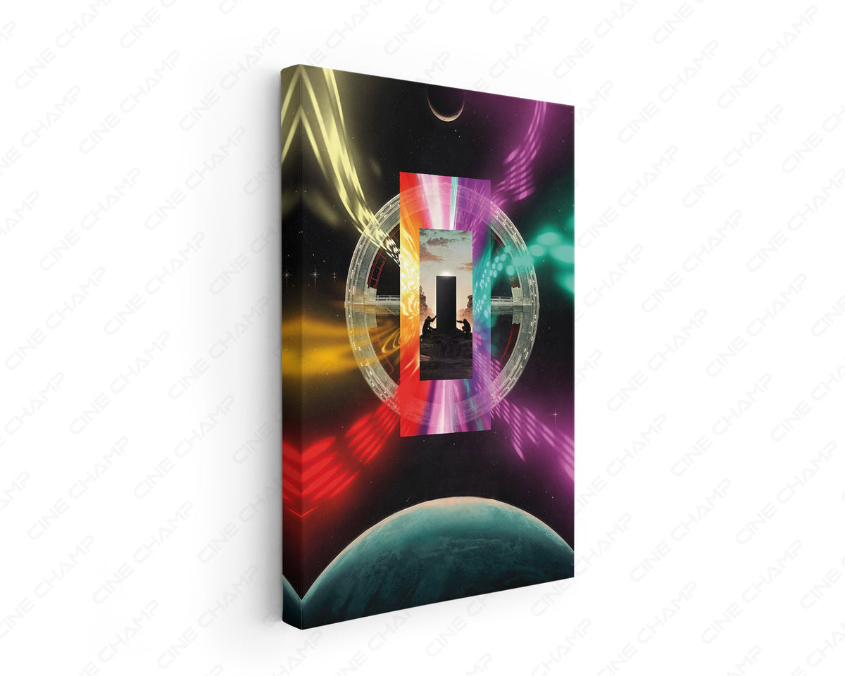 2001 A Space Odyssey HAL 9000 Canvas Wall Art