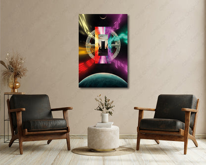 2001 Monolith Canvas Wall Decor