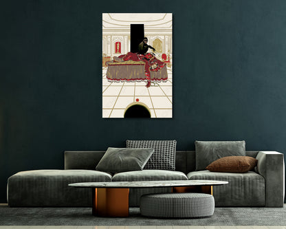 2001 Space Cinema Canvas Print