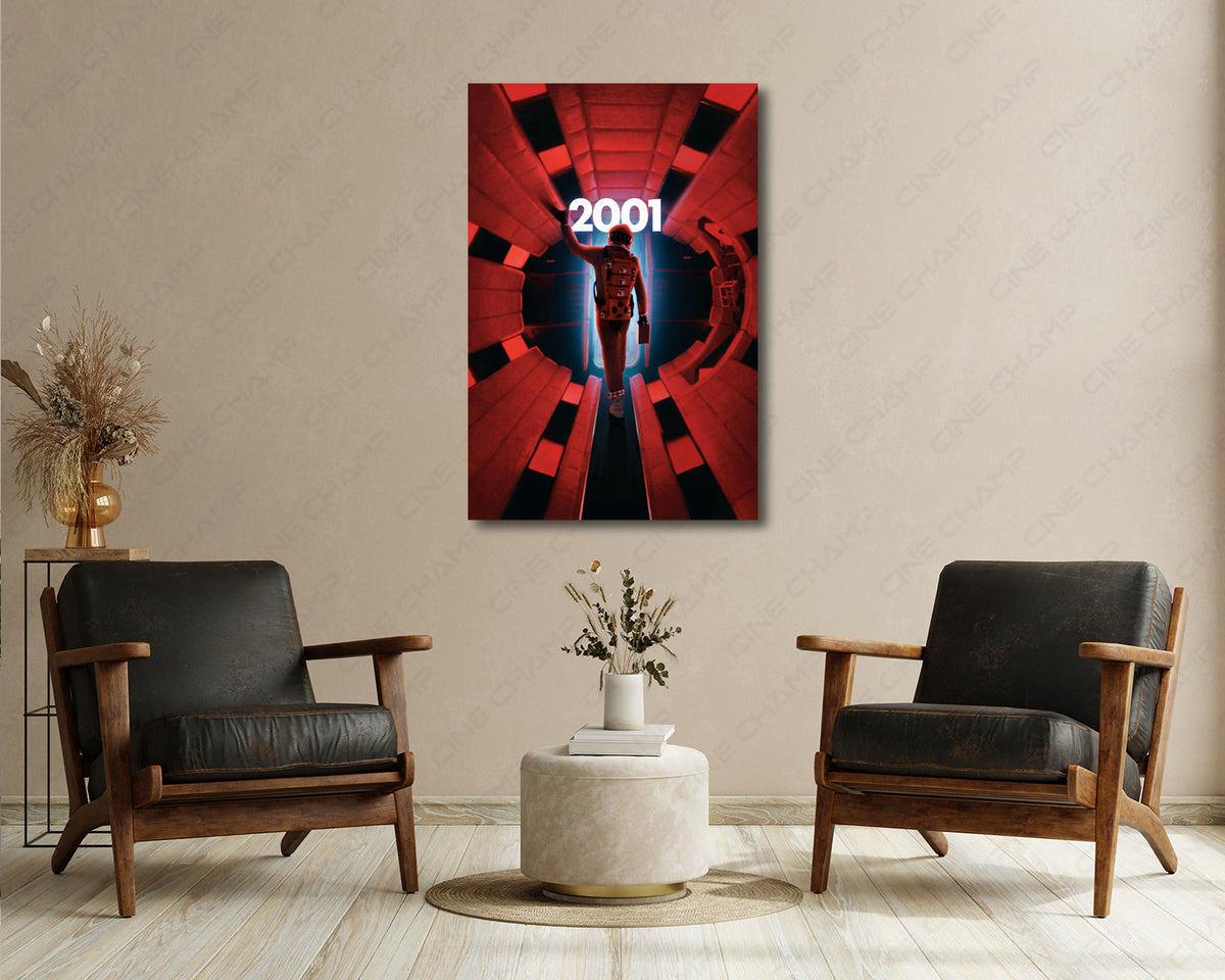2001 Space Odyssey Sci Fi Wall Art